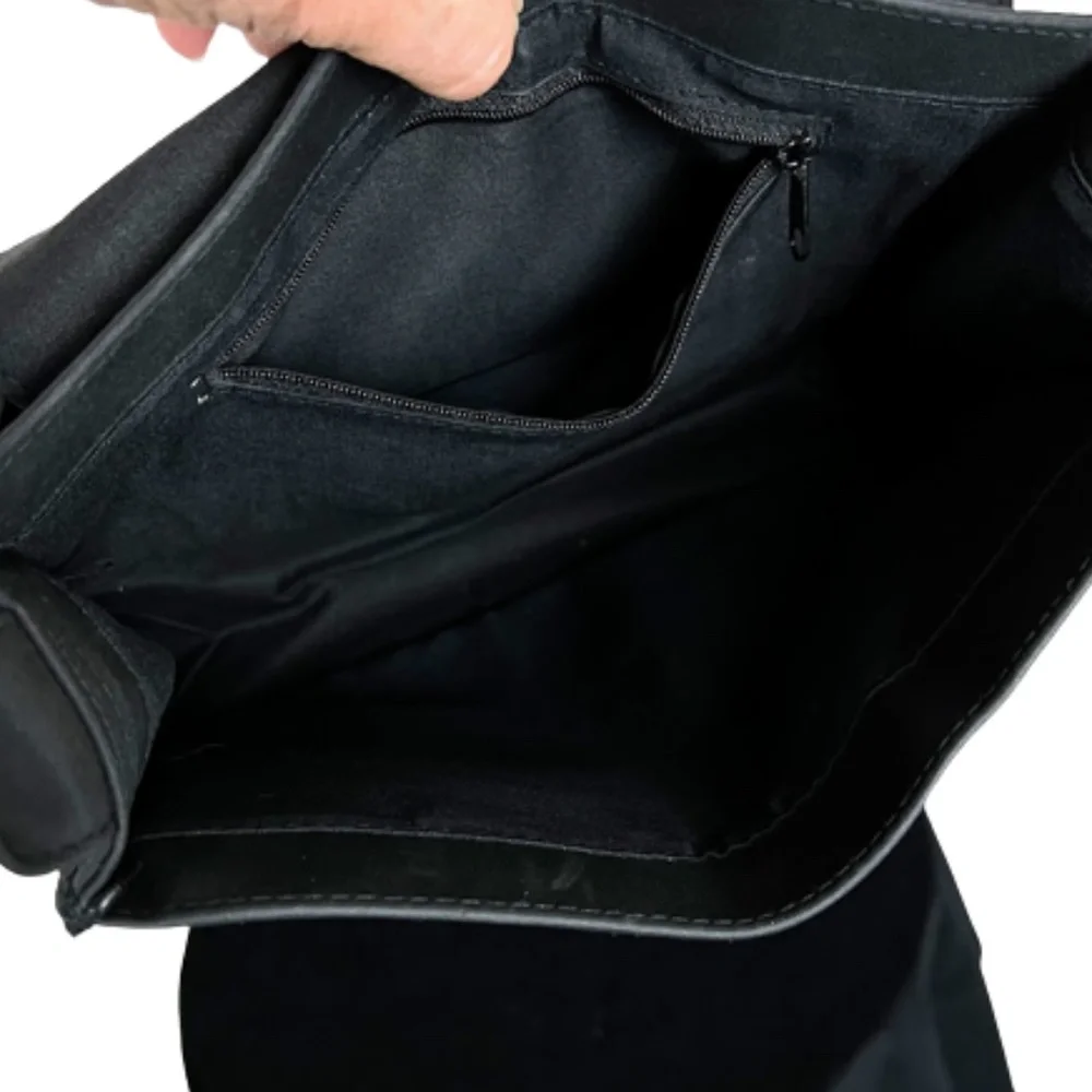 Nylon Satchel/Book or Tablet Shoulder Bag